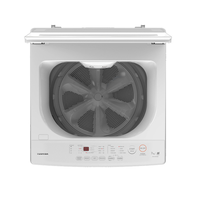 Toshiba Mesin Cuci 1 Tabung Top Loading 8 Kg - AW-M901BN(WW) | AWM901BN(WW)